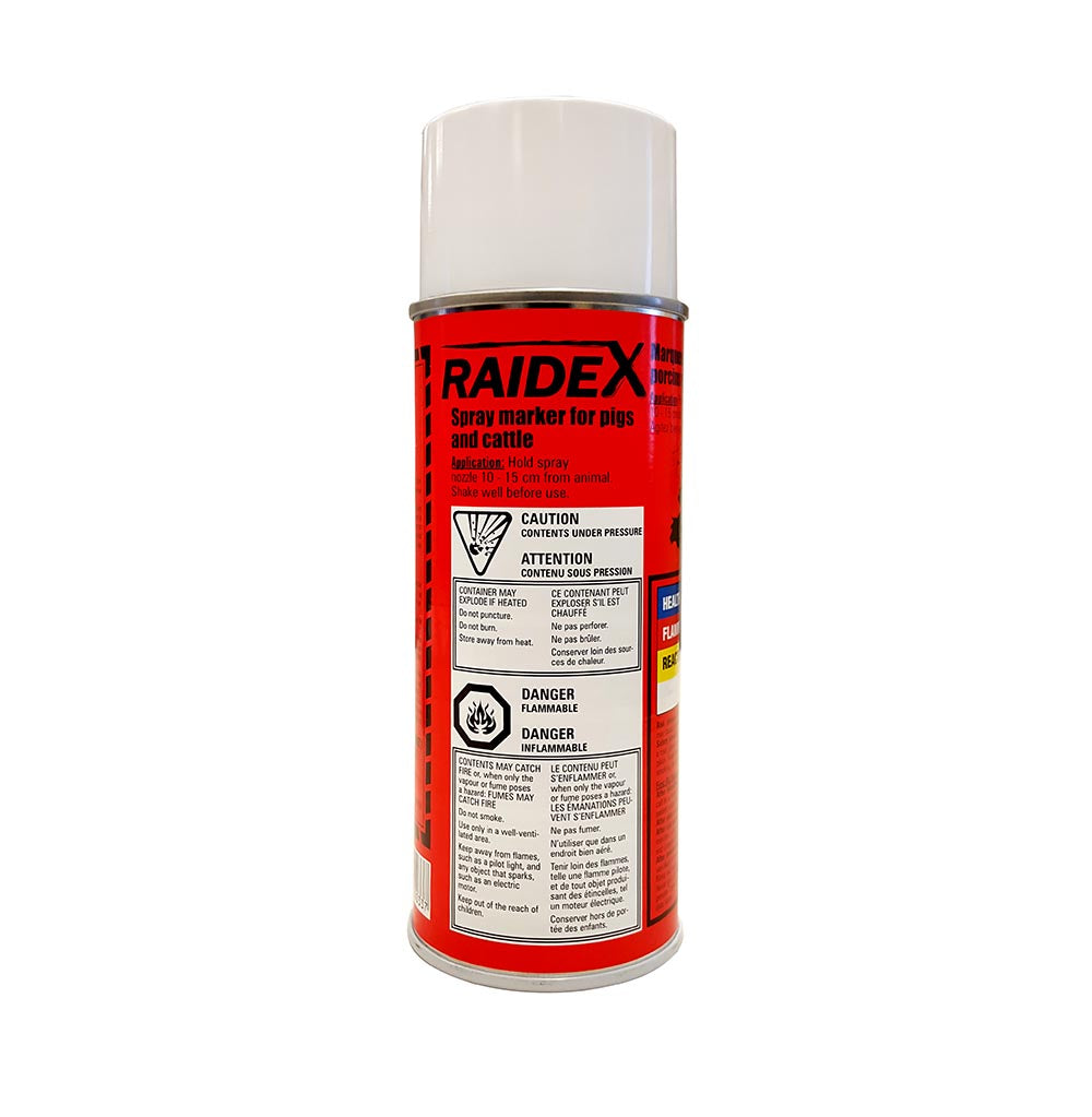 Raidex spray marker for pigs and cattle 400ml