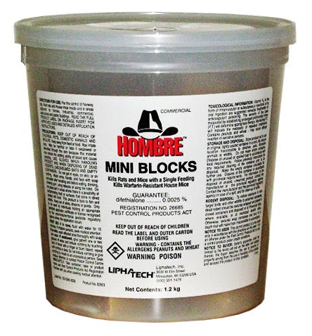 Hombre Mini Blocks Difethialone 1.2kg