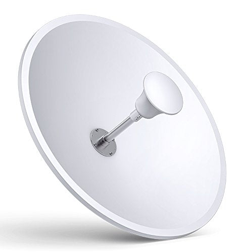 TP-Link TL-ANT2424MD 2.4GHz 24dBi 2Ã2 MIMO Dish Antenna with RP-SMA Connector