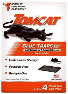 Tomcat 12 Packs 4PK Mouse Glue Trap