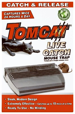 Tomcat # 33510 Live Catch & Release Mouse Trap - Quantity 5