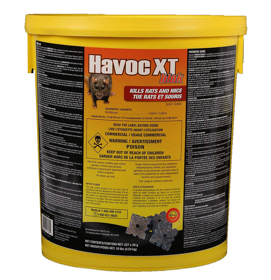 HAVOC-XT Rodent Control Blocks 4.5KG